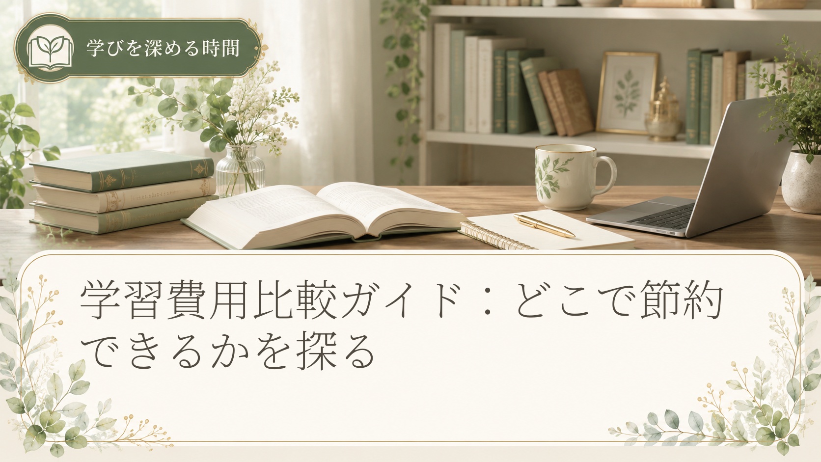 学習費用比較ガイド:どこで節約できるかを探る